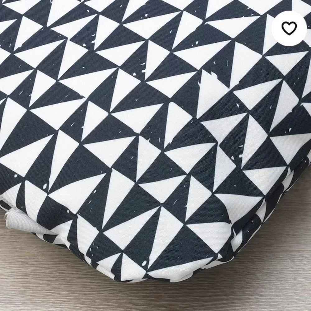 Modern Abstratct Black & White Aesthetic Geometric Design Dog's Washable Pet Bed